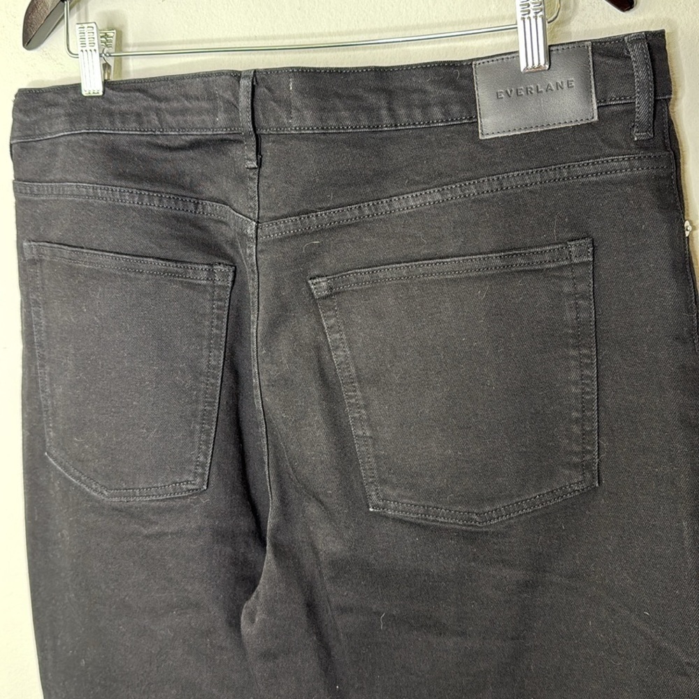 Everlane The Way High Straight Leg Jean in Coal Women's Size 33 Long Like New - Picture 6 of 11